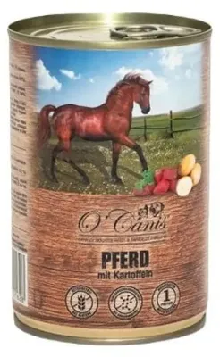Zdjęcie produktu dla Mokra karma dla psa O'Canis Konina ziemniaki 400g
