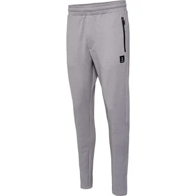 Produktbild von hummel hmlMT INTERVAL TAPERED PANTS GREY MELANGE GREY MELANGE XXL