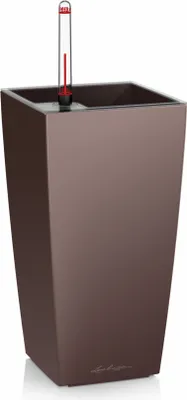 Obrázek produktu pro Lechuza Samozavlažovací květináč Cubico Premium 40 cm, světle hnědá