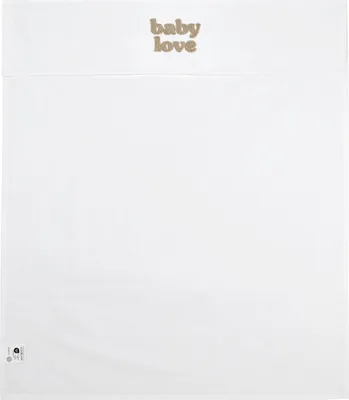 Produktbild von Meyco Baby Love Wiegenlaken - 75 x 100 cm - Sand Melange | Babybettwäsche