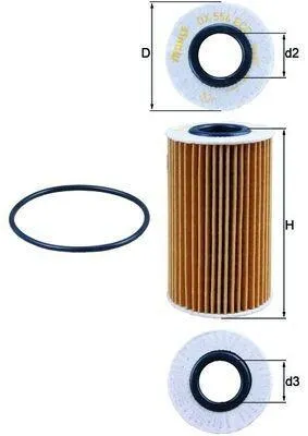 Immagine prodotto di Filtro KNECHT OX 554D1