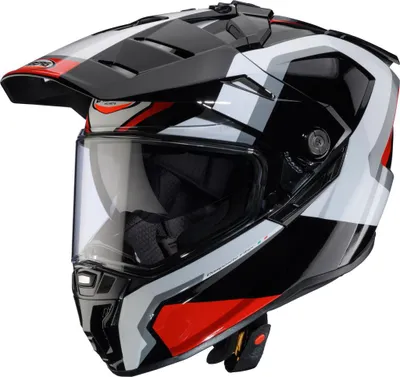 Immagine prodotto di Casco integrale CABERG TANAMI SCRAM taglia L nei colori rosso/nero/bianco