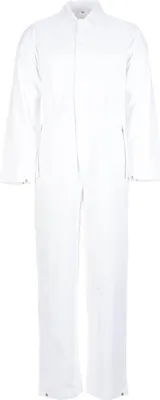 Produktbild von Größe 56 Damen Planam Food Herren Overall reinweiß Modell 5350