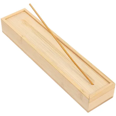 Bambus-Aufbewahrungsbox für Räucherstäbchen, 22,5x5x3 cm, 1 Stück