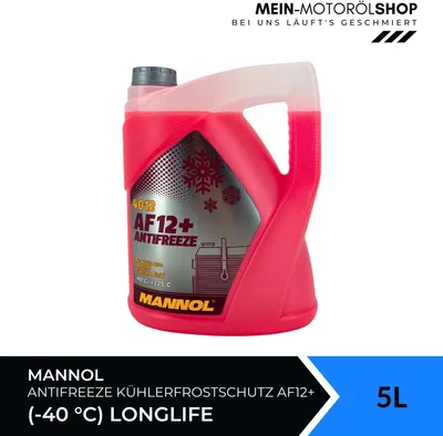 Produktbild von Mannol Mannol Antifreeze AF12 (-40) Longlife 5 L Kanne Reifen