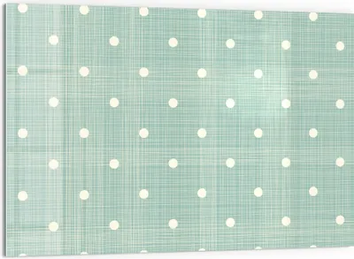 Produktbild von DEQORI Küchenrückwand Glas 60x40 cm 'Serviettendesign' Spritzschutz Bad Rückwand