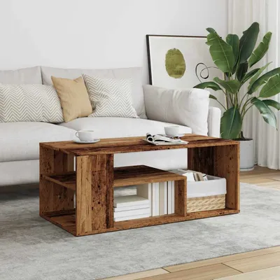 Produktbild von Stabli Couchtisch Altholz-Optik 100x50x40cm Holzwerkstoff - DE730323 - Couchtische