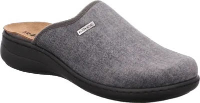 Produktbild von Rohde Damen Pantoffel Hausschuh Pietroburgo 6853, Größe:42 EU, Farbe:Grau