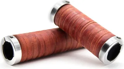 Obrázok produktu pre Kožené rukoväte na bicykel UD Mellow Classic hnedé