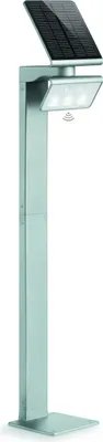 Produktbild von STEINEL GL-S, Außensockel-/Pfostenbeleuchtung, Silber, Aluminium, Kunststoff, IP44, Eingang, Garage, Garten, Terrasse, III