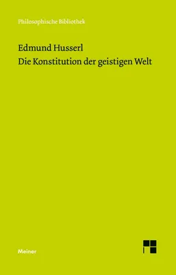 Produktbild von Die Konstitution der geistigen Welt