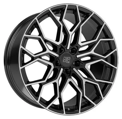 Produktbild von Alufelge Msw Msw 51 9X22 5X108 Et 43 Gloss Black Full Polished