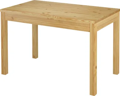 Immagine prodotto di Tre varianti x design delle gambe del tavolo 70x120 in Pino massello laccato V-90.70-54