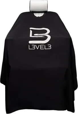 Zdjęcie produktu dla L3VEL3 - Peleryna z kołnierzem gumowym czarna