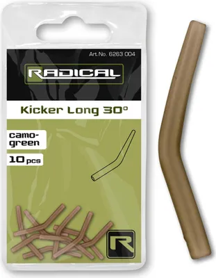 Produktbild von Radical Kicker Long 30° Ersatz Schrumpfschlauch camo-green 10 Stück