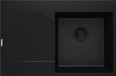 Image de Granite 1-bowl sink with drainer - left