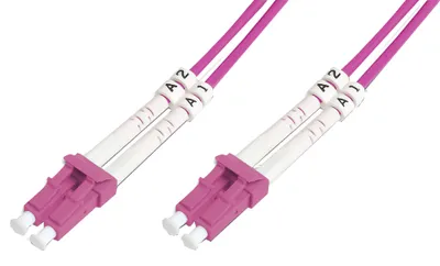 Immagine prodotto di DIGITUS LWL Patchkabel LC -> LC 2.00m  Multimode Duplex OM4
