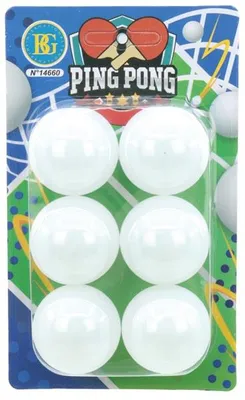 Produktbild von Tischtennisbälle 6er auf Blisterkarte