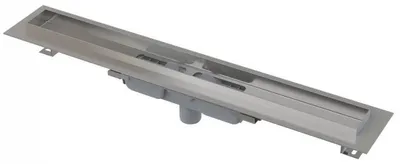 Produktbild von AlcaDrain APZ1106 Edelstahl Duschrinne low Abfluss Senkrecht 750