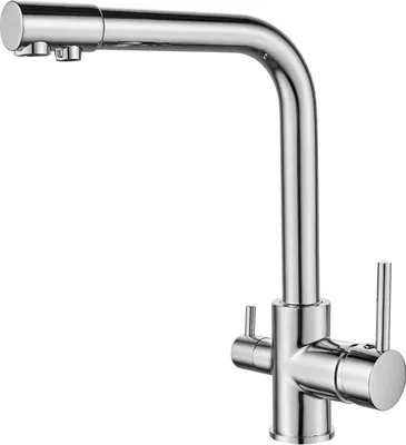 Obrázek produktu pro 3-cestná kuchyňská baterie, baterie na pitnou vodu, připojení vodního filtru, dřezová baterie, kuchyňská baterie 3 v 1