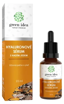Hyalurónové sérum s hadím jedom 25 ml - Green idea
