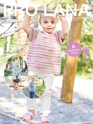 Produktbild von Pro Lana Kids Booklet No. 1 Strickheft Baby Kinder Gr. 74-104