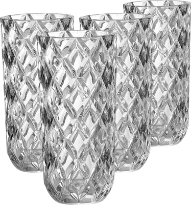 Produktbild von Ritzenhoff & Breker Luca Vase 19,5 cm raute 4er Set