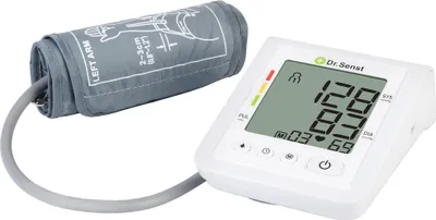 Produktbild von Dr. Senst Senioren Blutdruckmessgerät Oberarm BP 118A Blutdruck Sprachausgabe