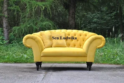 Produktbild von Chesterfield 2 Sitzer Couch Polster Textil Samt Couchen Wohnzimmer Sofa Neu Sitz