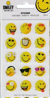 Produktbild von Sticker - Aufkleber - Sticker Smiley