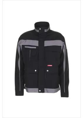Produktbild von Planam Plaline Bundjacke schwarz/zink Gr. 64, 2500064