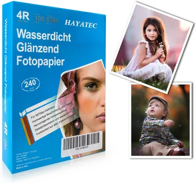 Produktbild von Fotopapier hochglänzend, 100 Blatt, 240 g/m², für Inkjetdrucker
