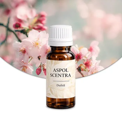 Produktbild von Aspol Scentra Blütenexplosion UFIGREEN Duftöl für Kerzen und Diffusoren 10 ml, KI-generiertes Bild