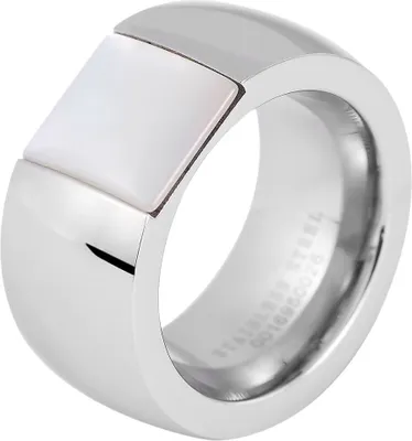 Produktbild von Akzent Damen-Ring aus Edelstahl