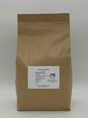 Productafbeelding van Sesamzaad, gepeld, 2,5 kg, veganistisch, niet genetisch gemodificeerd