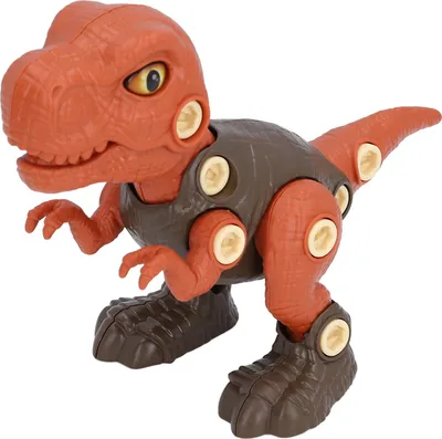 Obrázok produktu pre Rozoberateľná plastová hračka dinosaura, interaktívna vysoká simulácia stavby pre deti v podobe T-Rexa