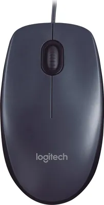 Produktbild von Logitech Mouse M90, Beidhändig, Optisch, USB Typ-A, 1000 DPI, Grau