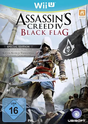 Produktbild von Ubisoft Assassin's Creed IV : Black Flag - Special Edition, Wii U, Multiplayer-Modus, M (Reif), Physische Medien