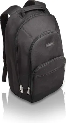 Image de Sacoche pour ordinateur portable 15,6 pouces, noire, légère et facile à transporter