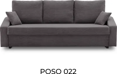 Produktbild von Couch mit schlaffunktion Schlafcouch mit Bettkasten DORMA 221x92cm Dunkelgrau