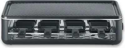 Produktbild von SEVERIN Black Line Lite Raclette-Grill mit Grillplatte RG 2365  aus Kunststoff, schwarz