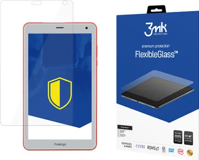 Zdjęcie produktu dla Nietłukące Szkło hybrydowe na ekran do Prestigio Q Pro - 3mk FlexibleGlass