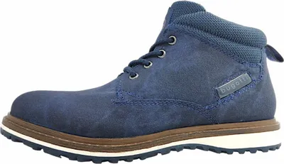 Produktbild von Bugatti  Herrenschuhe Stiefel Schnürer Boots Blau Freizeit, Schuhgröße:43 EU