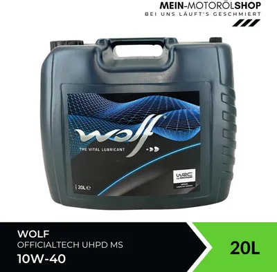 Produktbild von Wolf OfficialTech 10W-40 UHPD MS 20 Liter