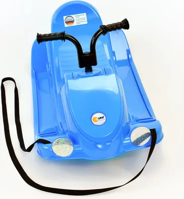 Immagine prodotto di Slittino KHW Snow Quad, colore: blu ghiaccio. Bob sterzante in plastica di alta qualità, adatto ai bambini a partire dai 3 anni.