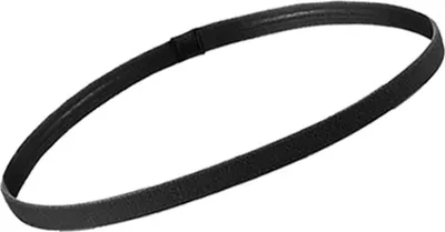 Zdjęcie produktu dla Opaska sportowa, antypoślizgowa z silikonowym uchwytem, elastyczna, do piłki nożnej, koszykówki, tenisa, unisex (czarna)