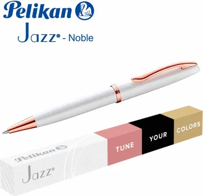 Produktbild von Pelikan Kugelschreiber Jazz Noble Elegance K36 Perlmutt Weiß Faltschachtel