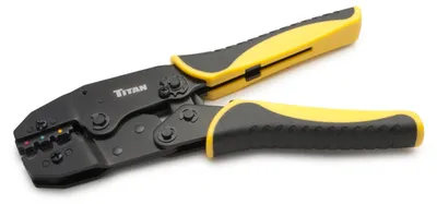 Crimpzange für isolierte Terminals, 22-10 AWG, ratschend