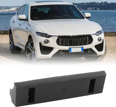 Obrázek produktu pro Přední poznávací značka 670086122, černý držák, náhradní díl pro Maserati Levante M161 2017 až 2023
