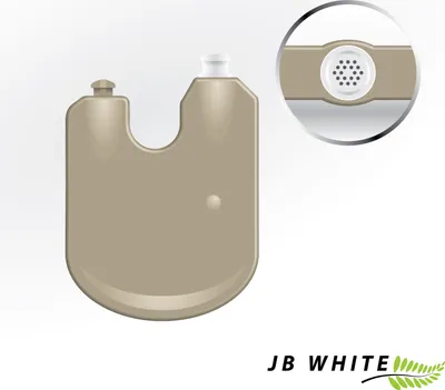 Produktbild von JB White 30 Stück ProWax Cerumenfilter für Hörgeräte geeignet für Oticon- und Bernafon-Lautsprecher, 5x Spender-Disk mit 6 Werkzeugen und 6 Filtern, grau